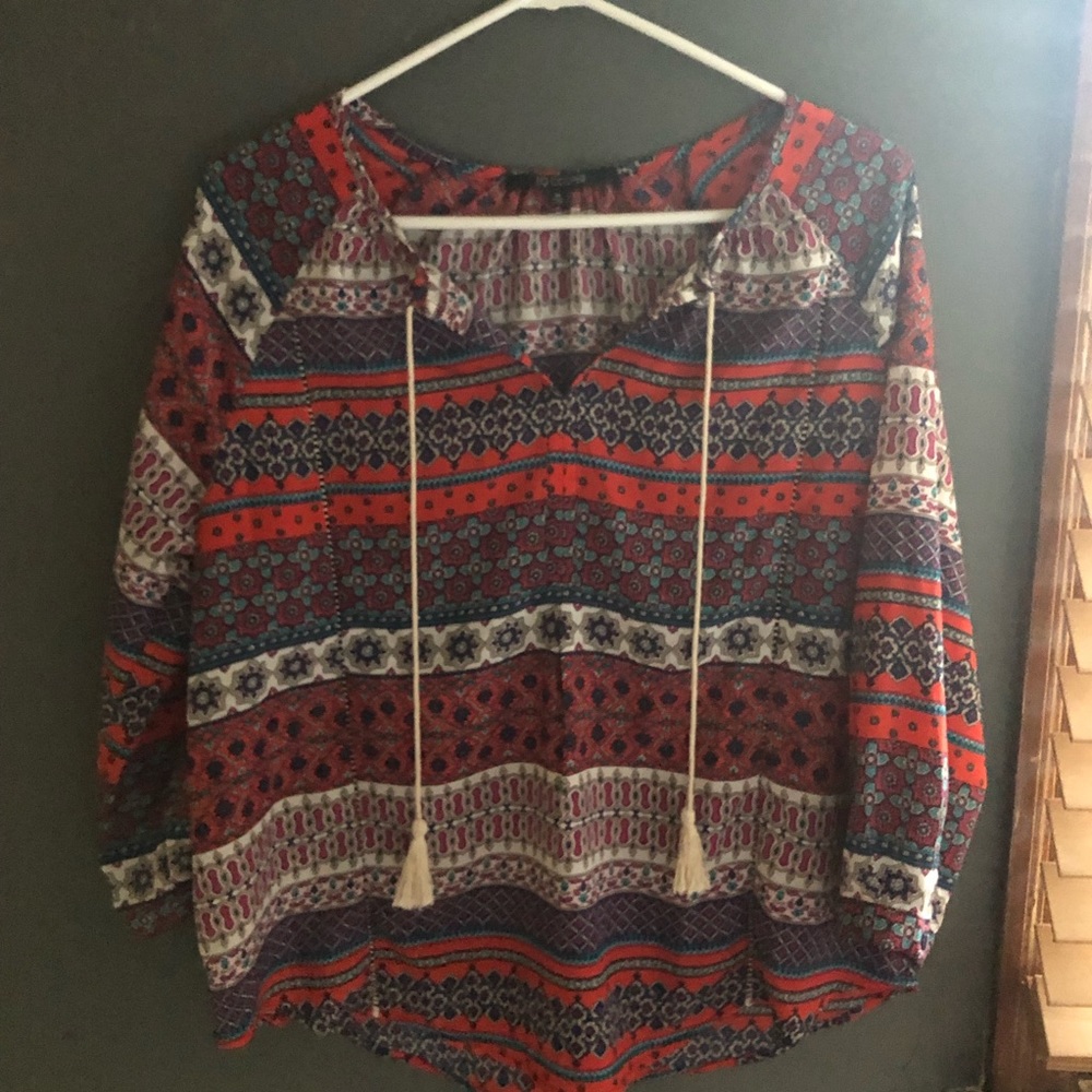 Swing boho top